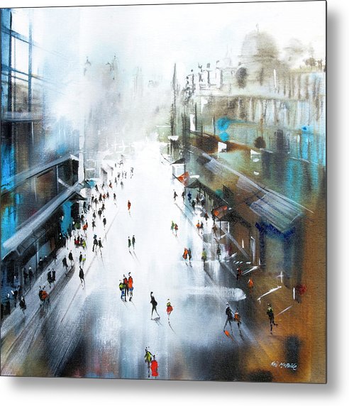 Northern art captured on a metal print by North Yorkshire based artist Neil McBride